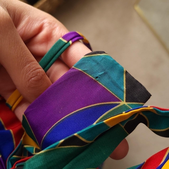 Giuseppe Spinelli Vintage dressing gown robe abstract - Picture 3 of 4